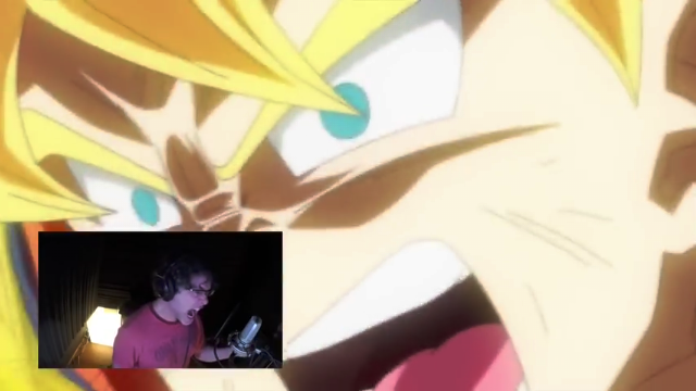 Sean lets out Goku’s battle cry