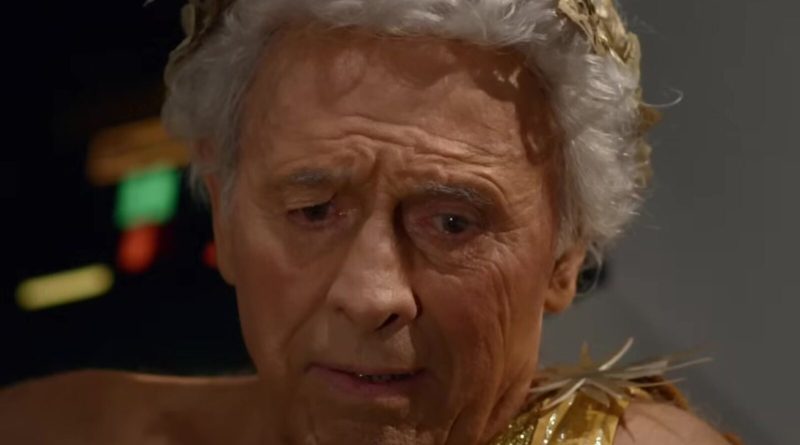 Michael Forest as an aged Apollo in the Star Trek Continues episode Pilgrim of Eternity, 2013. Image: Star Trek Continues