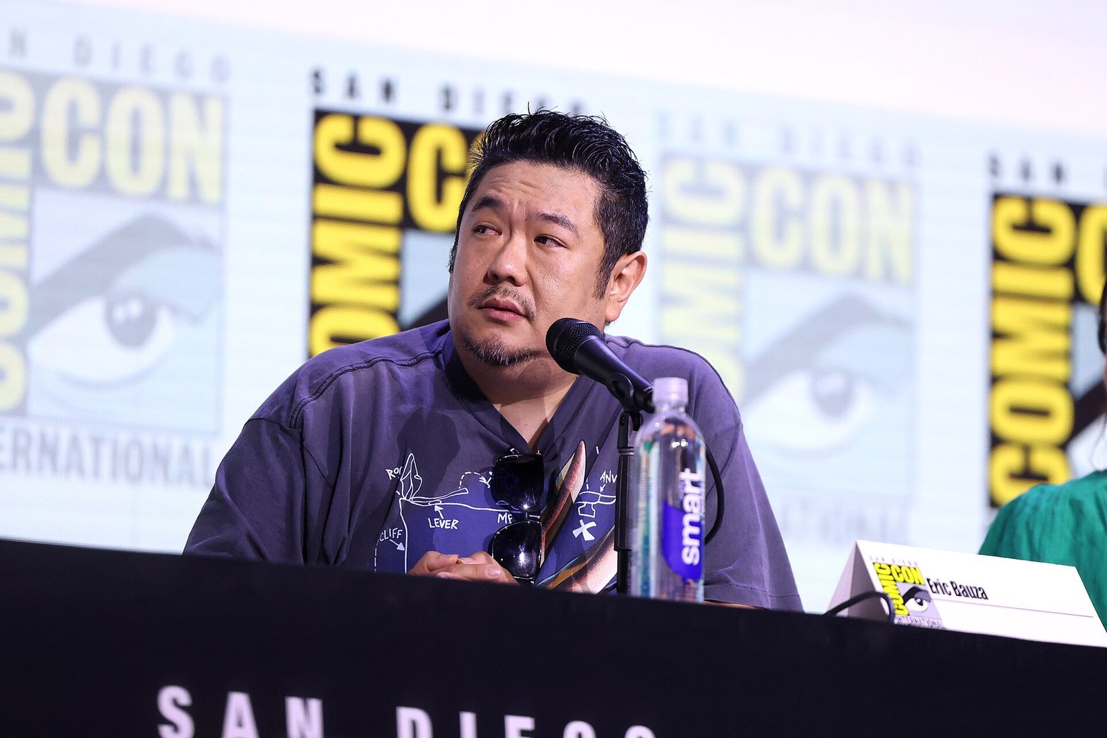 Eric Bauza at San Diego Comic-Con in July 2025, on a panel for Coyote vs. Acme. Photo: Gage Skidmore, CC BY-SA 4.0