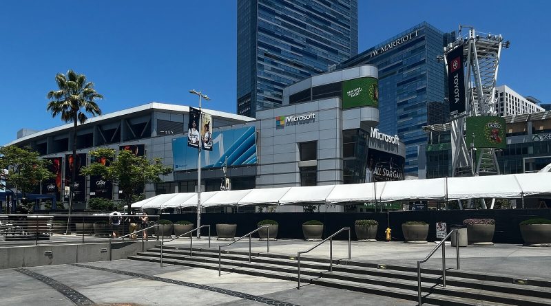 Microsoft Theater in Los Angeles, home of the Creative Arts Emmys. Image: Benoît Prieur, CC0