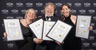 Wales Wins Five of 14 VOX Awards, and South Africa Crowns Its Voices